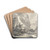 Cascade of Buffalora by John Warwick Smith Drink Coasters - set of 4