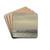 Rocks and Breaking Waves by William Trost Richards Drink Coasters - set of 4