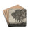 Italian Landscape by Jean-Baptiste-Camille Corot Drink Coasters - set of 4