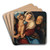 Madonna and Child with Saints by Bonifacio Veronese Art Drink Coaster set