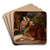 Entombment of Christ, sketch for a painting by Jzef Simmler Art Drink Coaster set Entombment of Christ, sketch for a painting by Jzef Simmler Art Drink Coaster set