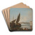View of Venice with San Giorgio Maggiore by Johan Richter Art Drink Coaster set