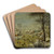 Winter landscape with a bird trap by Pieter Brueghel The Younger Art Drink Coaster set