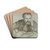 Edmond Duranty (18331880) by Edgar Degas Drink Coasters - set of 4