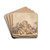 Project for a Monumental Fountain by Augustin Pajou Drink Coasters - set of 4 Project for a Monumental Fountain by Augustin Pajou Drink Coasters - set of 4