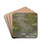 Water Lily Pond by Claude Monet Drink Coasters - set of 4