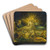 The Last Supper by William Blake Art Drink Coaster set