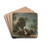 Soldiers Crossing A River by Francesco Simonini Drink Coasters - set of 4