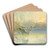 tude pour 'Les Fes' by Gustave Dor Art Drink Coaster set