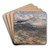 Mountain Heights, Cader Idris by David Cox Art Drink Coaster set