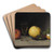 Still Life with Apples,Sherry and Tea Cake by Raphaelle Peale Art Drink Coaster set Still Life with Apples,Sherry and Tea Cake by Raphaelle Peale Art Drink Coaster set