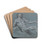 Seated Male Nude by Louis de Boullogne the Younger Drink Coasters - set of 4