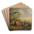 Einzug Kaiser Friedrichs III. in Rom by Johann Nepomuk Hchle Art Drink Coaster set Einzug Kaiser Friedrichs III. in Rom by Johann Nepomuk Hchle Art Drink Coaster set