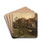 Prinsengracht in Amsterdam by George Hendrik Breitner Drink Coasters - set of 4 Prinsengracht in Amsterdam by George Hendrik Breitner Drink Coasters - set of 4