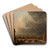 At the Rink by Jan van Goyen Art Drink Coaster set
