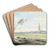 Het dorp 's-Gravezande by Aert Schouman Art Drink Coaster set Het dorp 's-Gravezande by Aert Schouman Art Drink Coaster set
