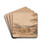 Boxhill from Westhumble Lane by Henry Edridge Drink Coasters - set of 4 Boxhill from Westhumble Lane by Henry Edridge Drink Coasters - set of 4