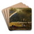 The Triumph at Calvary by George Inness Art Drink Coaster set