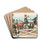 The keepers at the gate by Udo Keppler Drink Coasters - set of 4