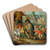 The Hurdy-Gurdy Player by School Of Antwerp Art Drink Coaster set