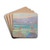 La Maison Bleue Aux Environs De Giverny by Blanche Hosched-Monet Drink Coasters - set of 4