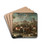 Soldiers In A Landscape by Francesco Simonini Drink Coasters - set of 4