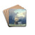 Skibe p havet, optrkkende uvejr by Anton Melbye Drink Coasters - set of 4 Skibe p havet, optrkkende uvejr by Anton Melbye Drink Coasters - set of 4