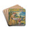 Les premiers pas de Domi  Silencio by Maurice Denis Drink Coasters - set of 4