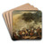 Battle of Somosierra by Piotr Michaowski Art Drink Coaster set