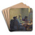 The Seven Rabbis in Jerusalem by Theodoros Ralli Art Drink Coaster set