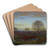 Twilight by Dwight W. Tryon Art Drink Coaster set