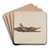 Eagle by Helen E. Gilman Art Drink Coaster set