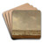 Polder Landscape by Jan van Goyen Art Drink Coaster set