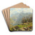 Der Murgsee in der Schweiz, Glaris by Robert Schultze Art Drink Coaster set Der Murgsee in der Schweiz, Glaris by Robert Schultze Art Drink Coaster set