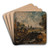 Dedham Lock by John Constable Art Drink Coaster set