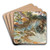 Landscape with Palmettos by John Singer Sargent Art Drink Coaster set