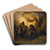 Shepherd Struck by Lightning by Jakob Becker Art Drink Coaster set Shepherd Struck by Lightning by Jakob Becker Art Drink Coaster set