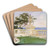 Terrace, Vizcaya by John Singer Sargent Art Drink Coaster set