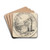 Allegory of the Transience of Life by Conrad Meyer Drink Coasters - set of 4