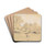 Landscape by Jules Dupr Drink Coasters - set of 4 Landscape by Jules Dupr Drink Coasters - set of 4