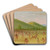 Ball-Play of The Choctaw-Ball Down by George Catlin Art Drink Coaster set