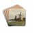 Un Moulin  Zaandam by Claude Monet Drink Coasters - set of 4