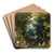 The Mocking of Latona by Jan Brueghel The Elder Art Drink Coaster set