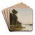 Summer Day on Conesus Lake by John Frederick Kensett Art Drink Coaster set