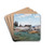 Garden outside Rome by Carl Sknberg Drink Coasters - set of 4