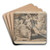 Hagar and the Angel by Pieter Lastman Art Drink Coaster set