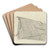 Vrouw van Richard Roland Holst in bed by Richard Nicolas Roland Holst Art Drink Coaster set
