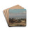 A View in Suffolk by Frederick Waters Watts Drink Coasters - set of 4