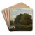 Landscape by George Inness Art Drink Coaster set