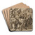 Triumph of fame by Christoph Murer Art Drink Coaster set